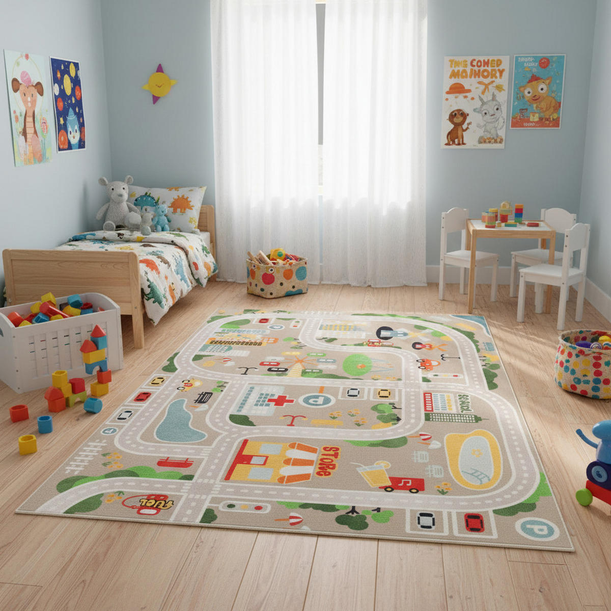 TEPPICH JOY Grau 180/250 cm - Grau, Textil (180/250cm) - Tapiso