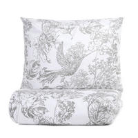 BETTWÄSCHE Morales Baumwolle weiß 160/200 cm - Weiß, Textil (160/200cm) - Homla