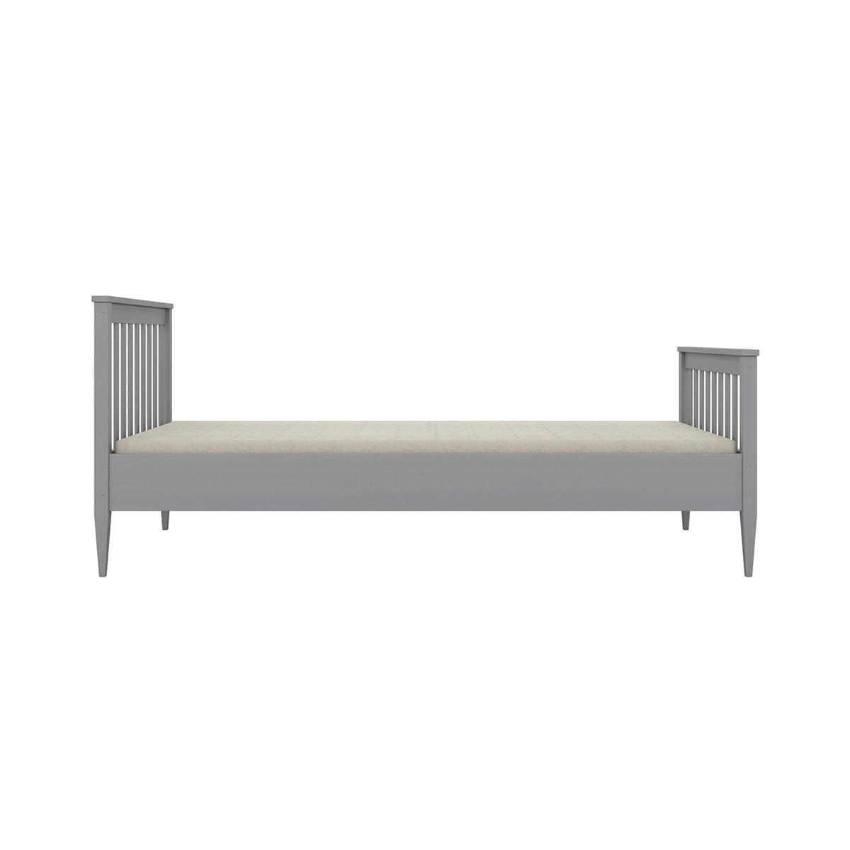 BETT 90/200 Ignas Grau - Grau, Holz (90/200cm) - Petits-meubles