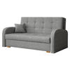 SCHLAFSOFA Viva Gold III - Greige/Braun, Holz/Textil (153/85/98cm) - MIRJAN24