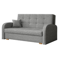 SCHLAFSOFA Viva Gold III - Greige/Braun, Holz/Textil (153/85/98cm) - MIRJAN24