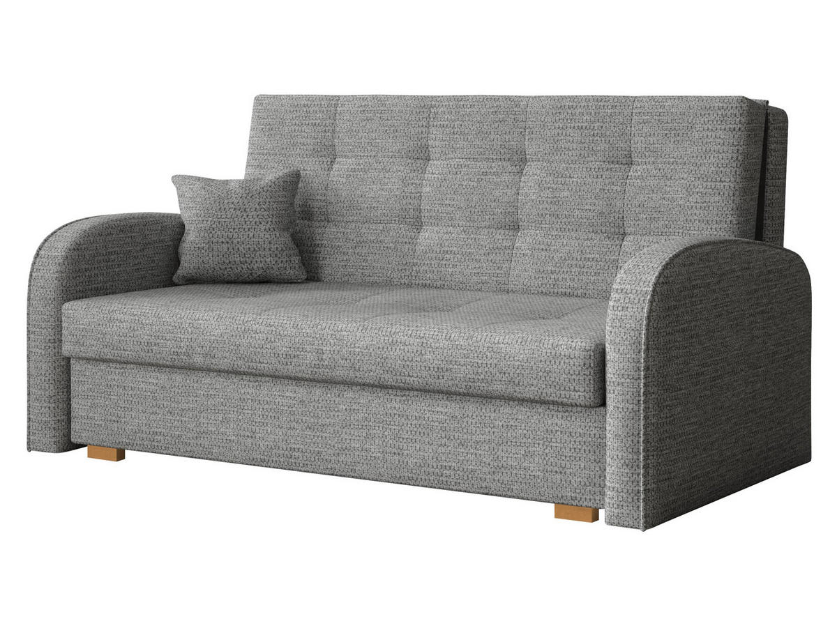 SCHLAFSOFA Viva Gold III - Greige/Braun, Holz/Textil (153/85/98cm) - MIRJAN24