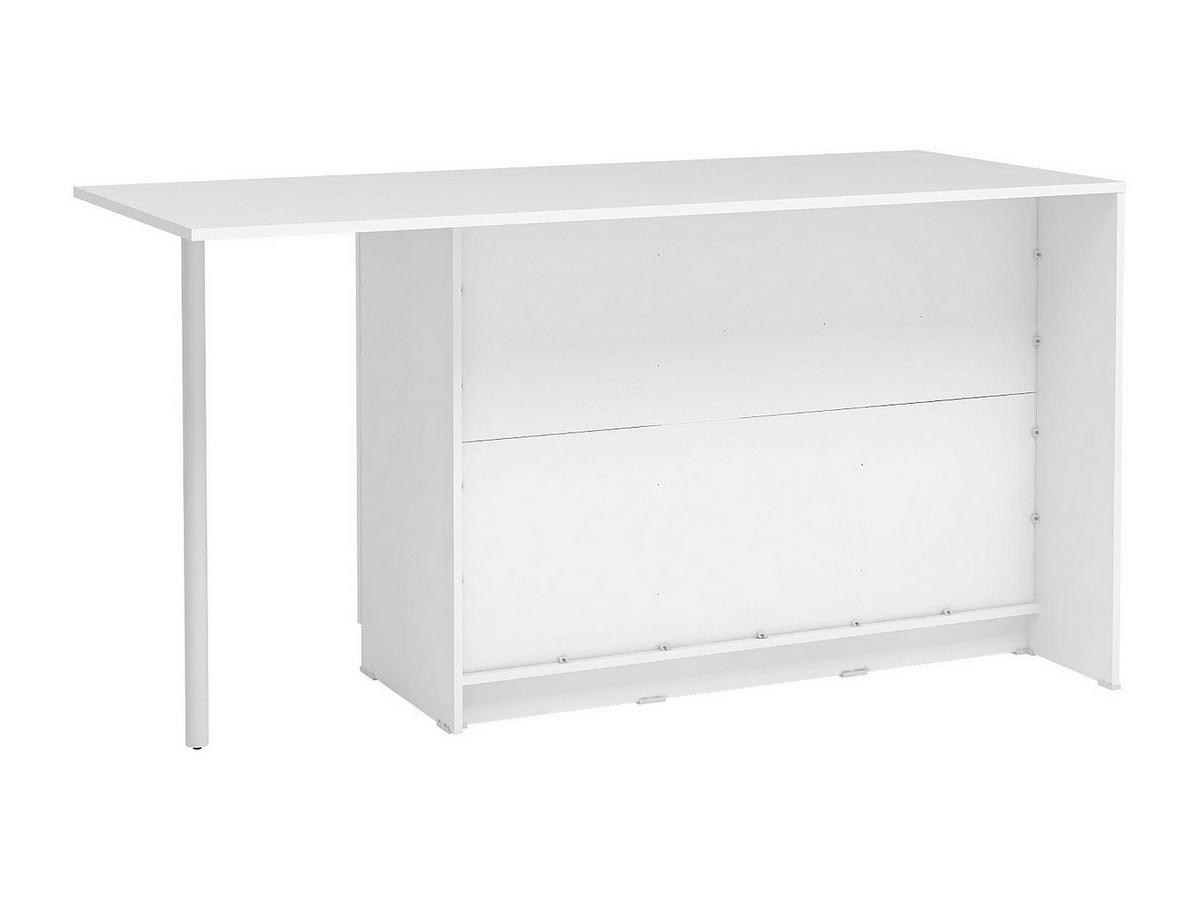 KÜCHENINSEL - 4 Personen - holz - weiß Tunori - Weiß, Holz (169.8/90.5/70cm) - Vente-Unique