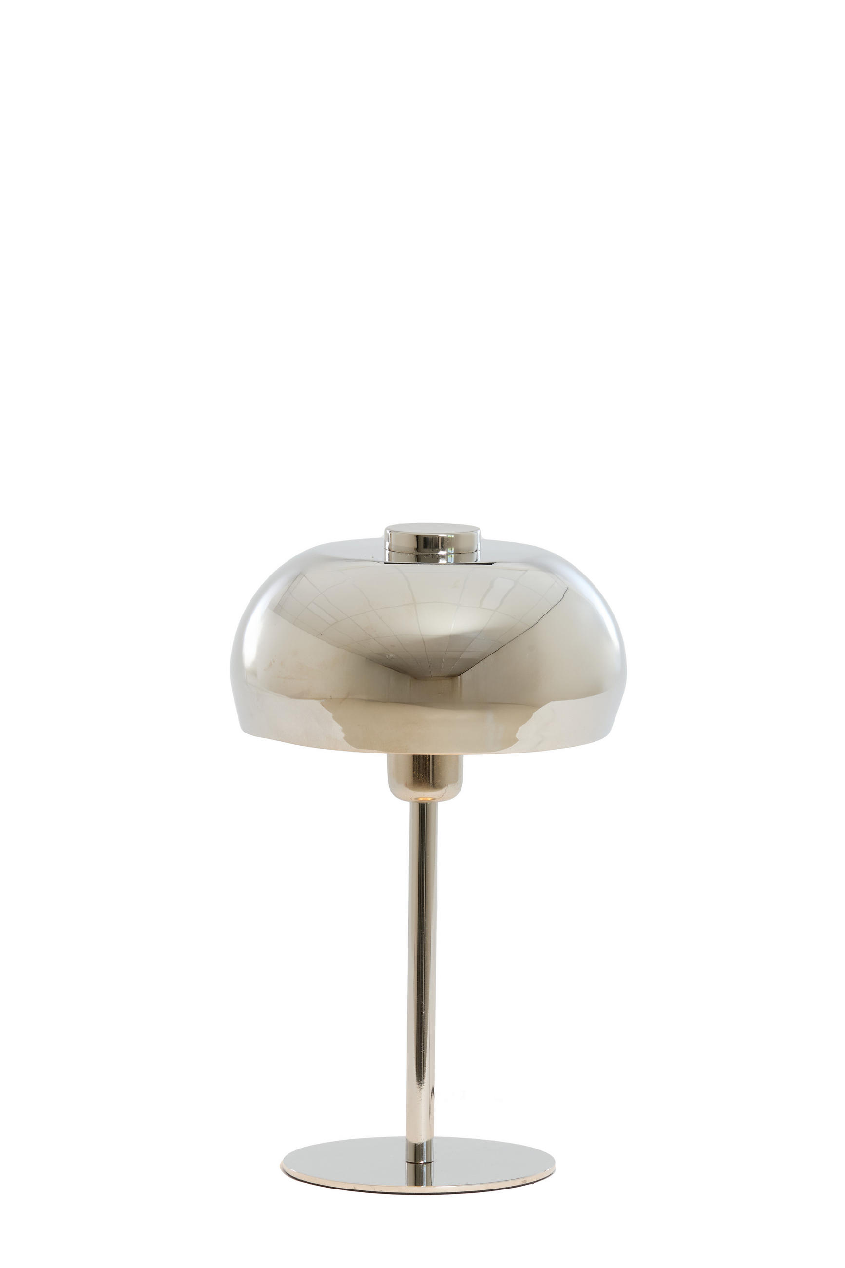 TISCHLAMPE Surin Silber Ø22/34 cm - Silberfarben, Metall (22/22/34cm) - Light & Living