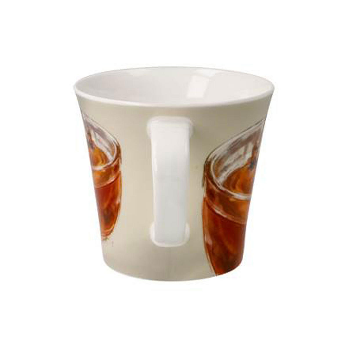 TEETASSE Daria Rosso -Tea Gym, Fine Bone China - Multicolor, Keramik (0.35L) - Goebel