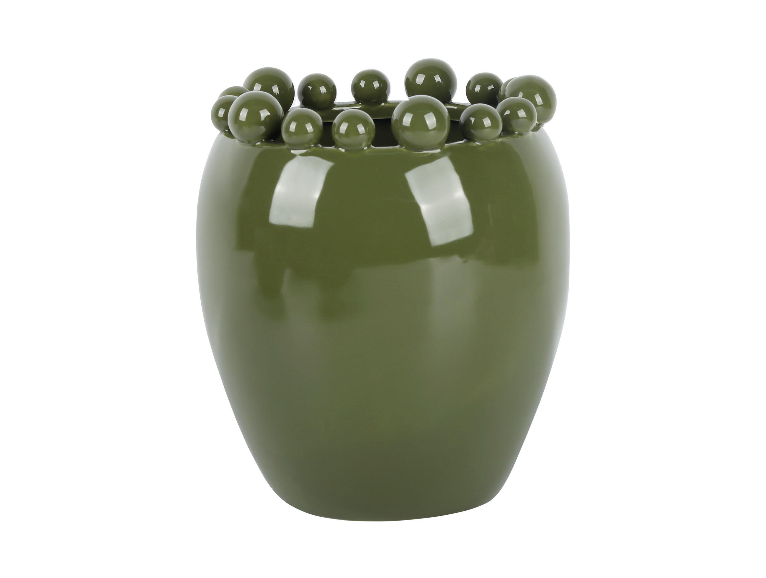 Present Time Vase Grün 21 cm