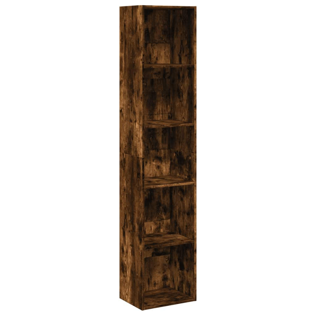 vidaXL Bücherregal Dunkelbraun 40x189x30 cm