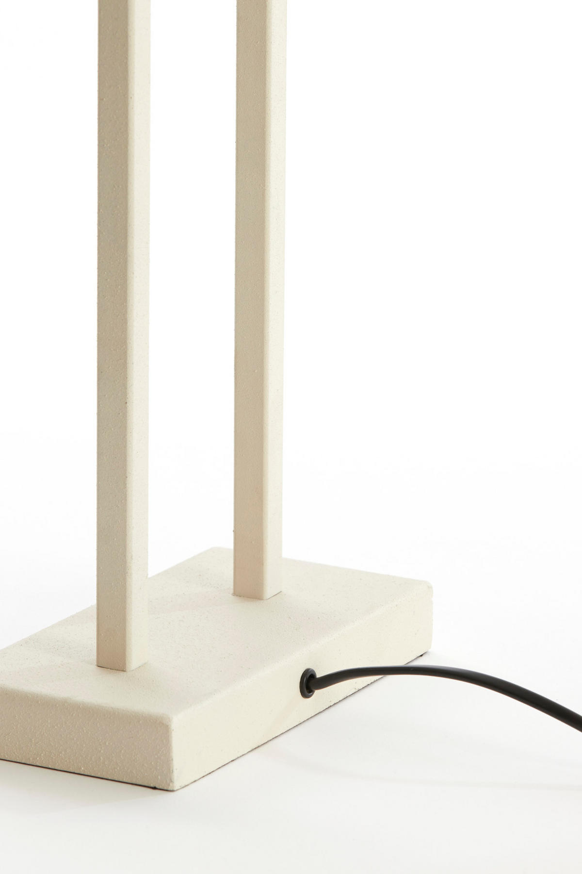 LAMPENFUSS Shiva Weiß 20/10/41 cm - Weiß, Metall (20/10/41cm) - Light & Living