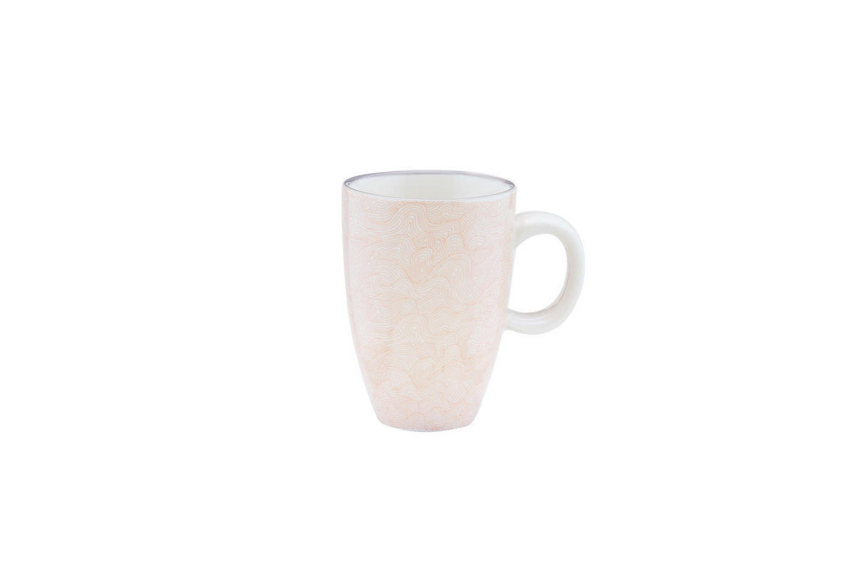 TASSEN Pattern 90ml - 6er-Set - Pastel - Pink, Keramik (0.09L) - Björn