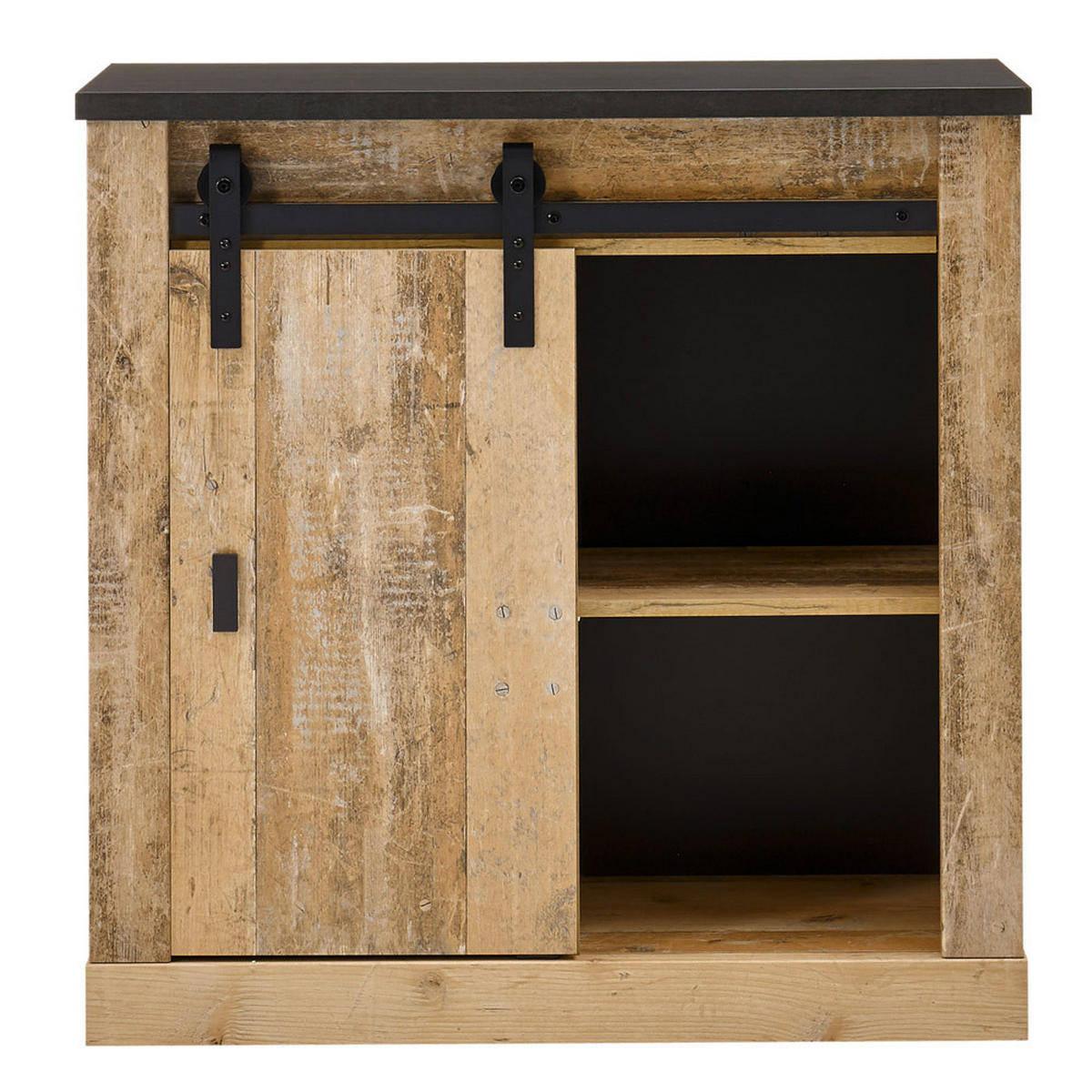 KOMMODE Shelton-61 - Braun, Holzwerkstoff (93/91/38cm) - Lomado