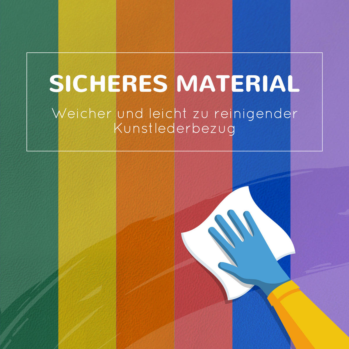 BAUSTEINSET - Multicolor, Kunststoff (25/25cm) - HOMCOM