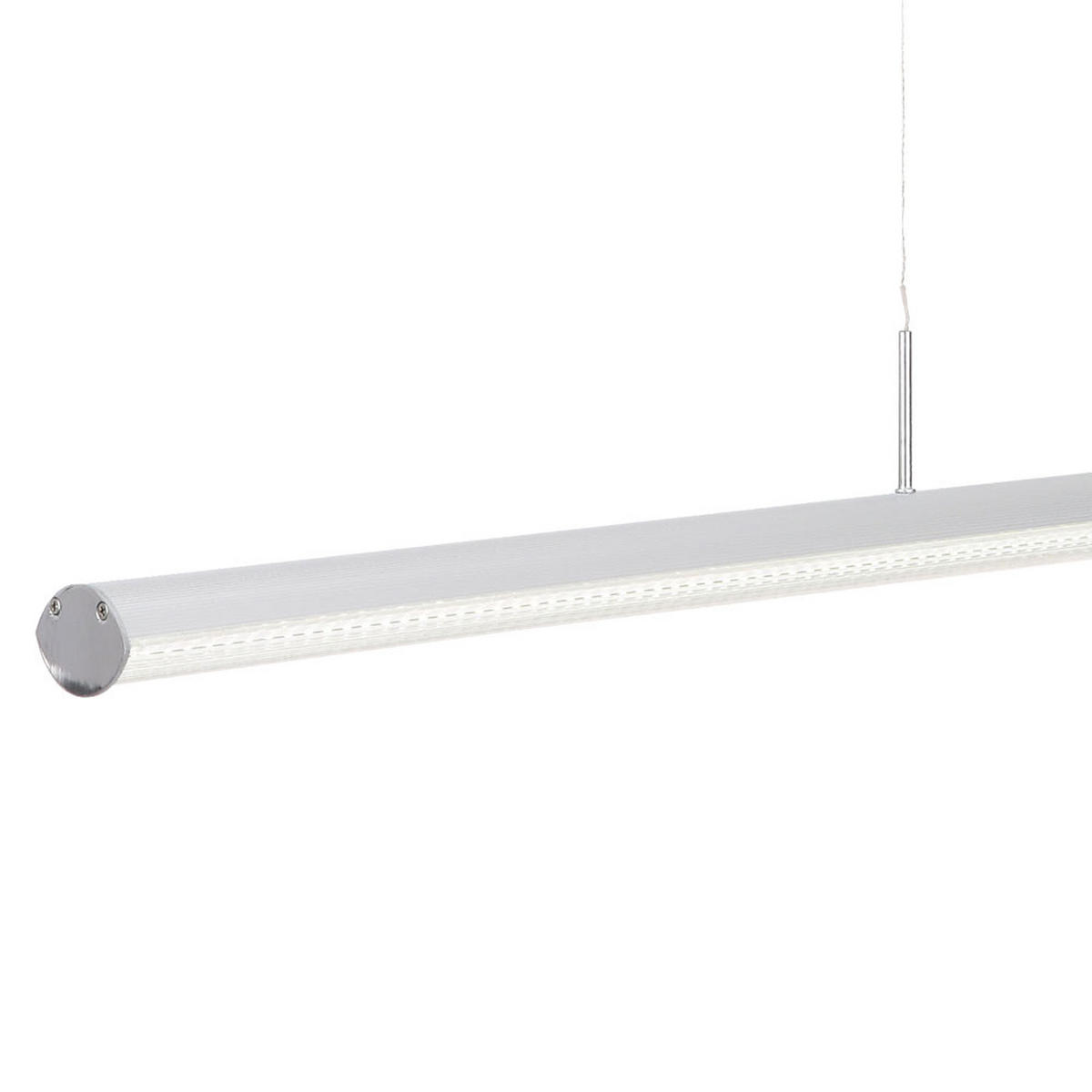 LED HÄNGELEUCHTE LINE Silber - Silberfarben, Metall (101/5/160cm) - Esto
