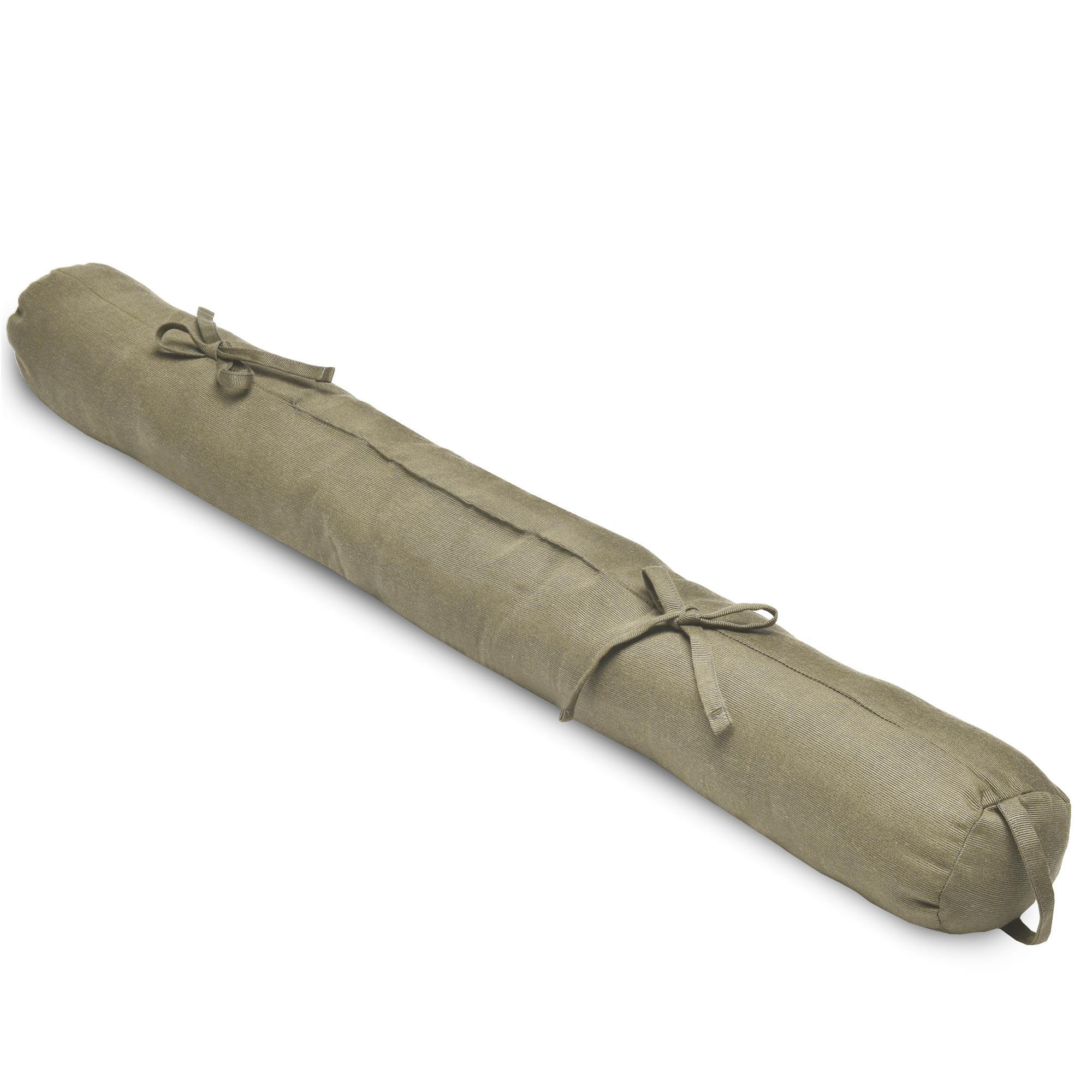 Beautissu Zugluftstopper Taupe 10x100 cm
