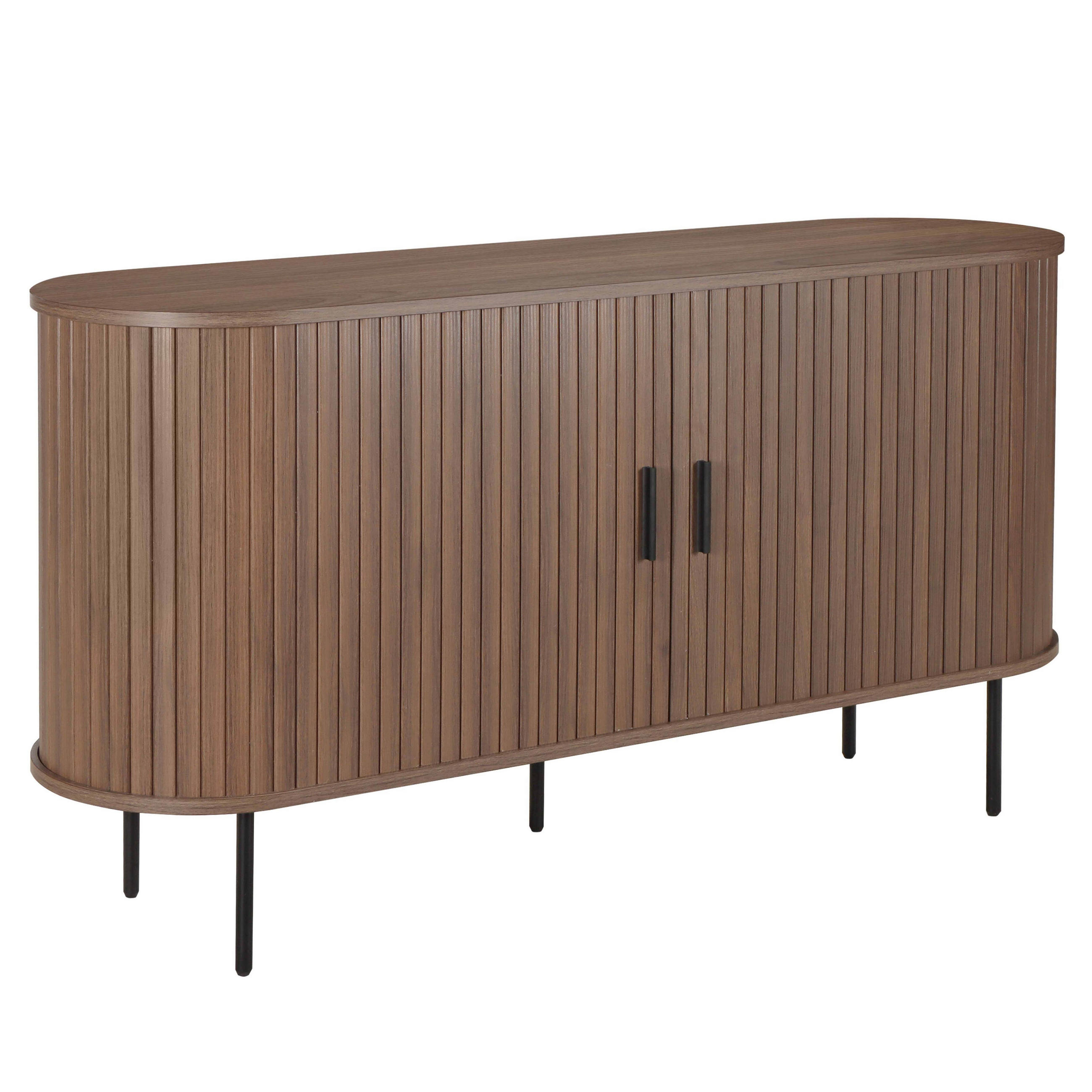 Oviala Sideboard Braun 140x76x40 cm