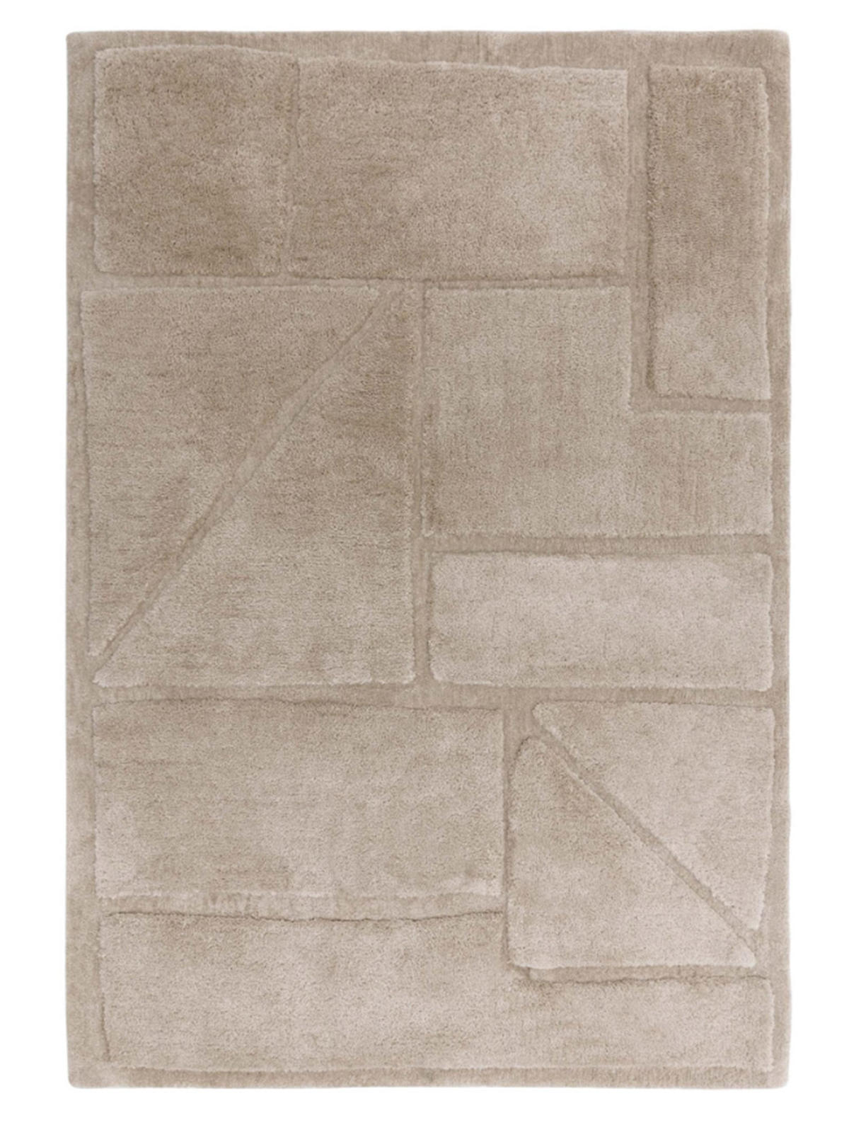 TEPPICH modern Wohn-/Schlafzimmer AMBIT Braun 160 x 230 cm - Braun, Textil (160/230cm) - Novatrend