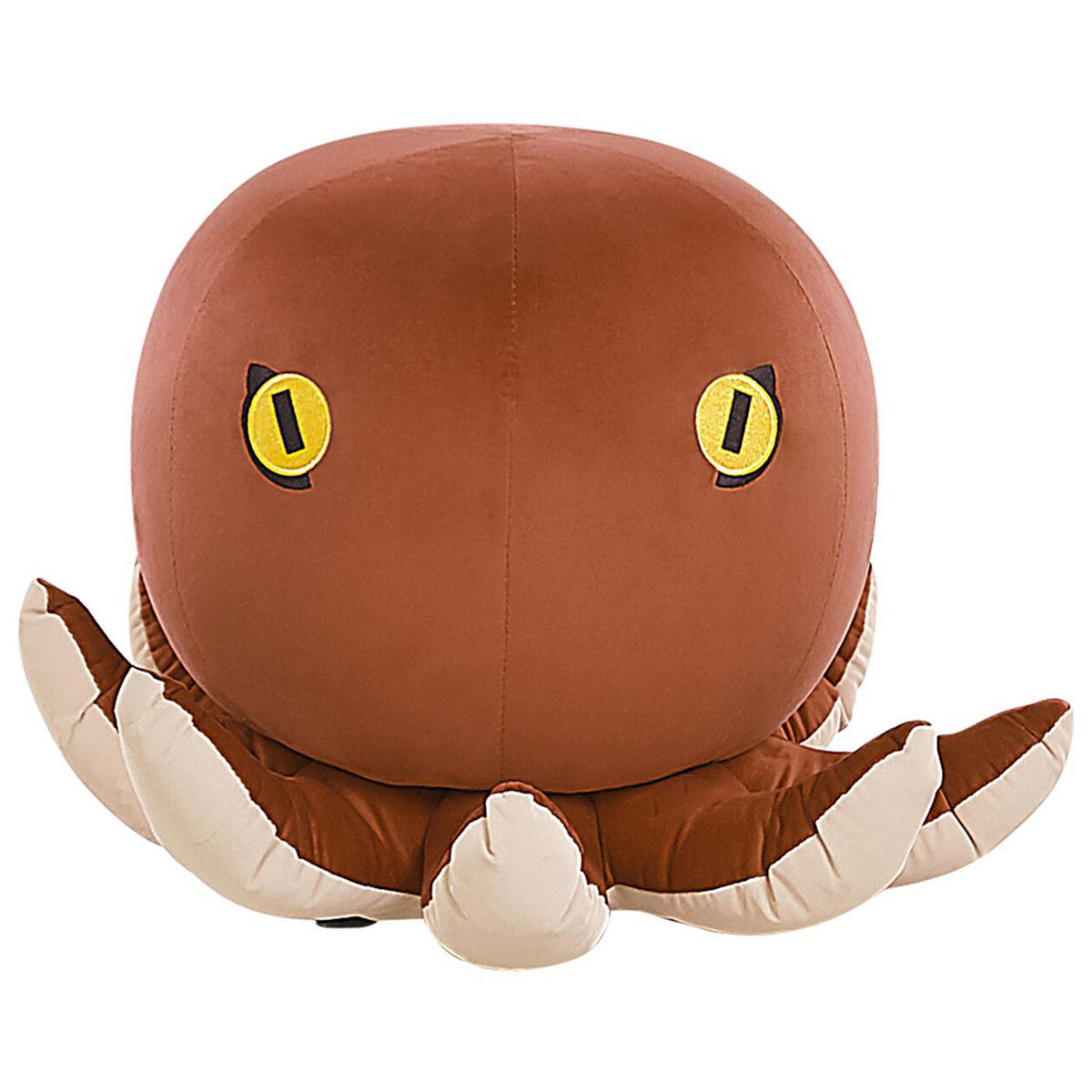 POUF Octopus 55/55/40 cm - Braun, Textil (55/40/55cm) - Beliani