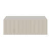 NACHTSCHRANK Veldio Graubeige 50 cm - Greige, Holzwerkstoff (50/17/35.6cm) - Selsey