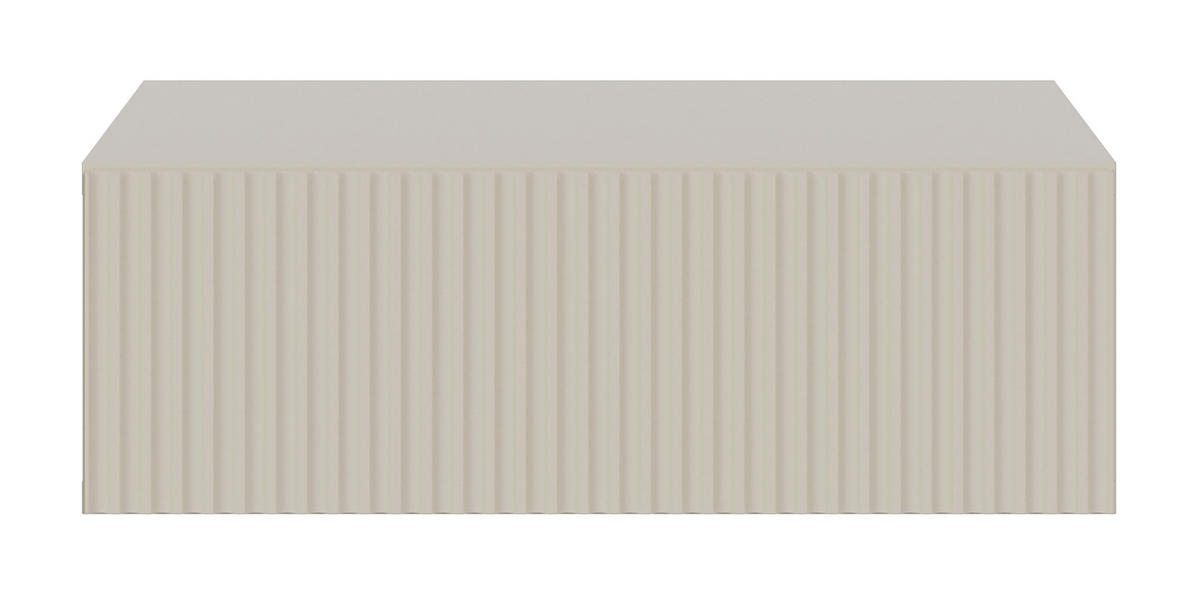 NACHTSCHRANK Veldio Graubeige 50 cm - Greige, Holzwerkstoff (50/17/35.6cm) - Selsey