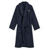 BADEMANTEL Unisex ARCHIVE SHIELD TERRY ROBE Blau Baumwolle - Blau, Textil (Snull) - GANT