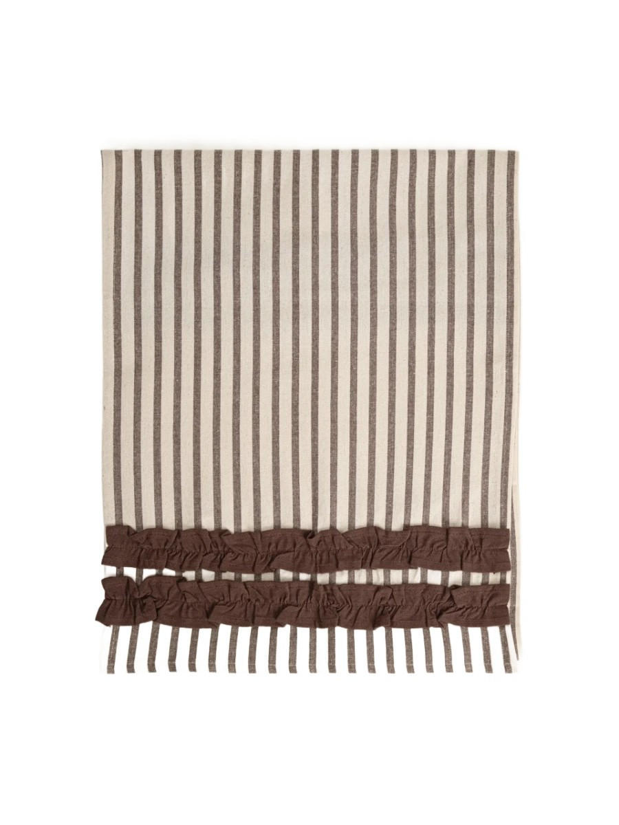 TISCHLÄUFER Davio braun 40/160 cm - Braun, Textil (40/160cm) - Homla