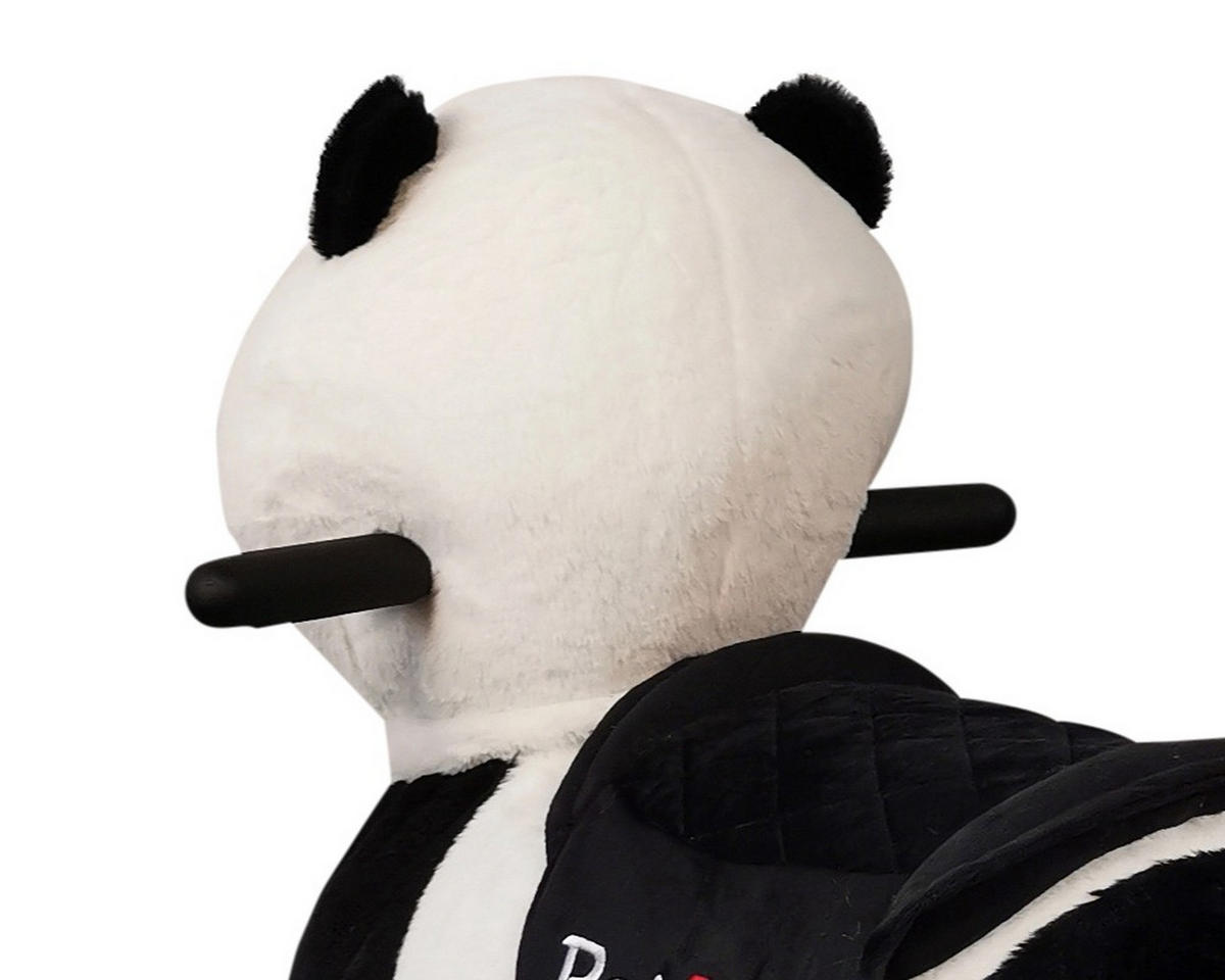 REITPANDA Pochoo schwarz-weiß - Schwarz, Kunststoff (80/48/75cm) - TPFLiving