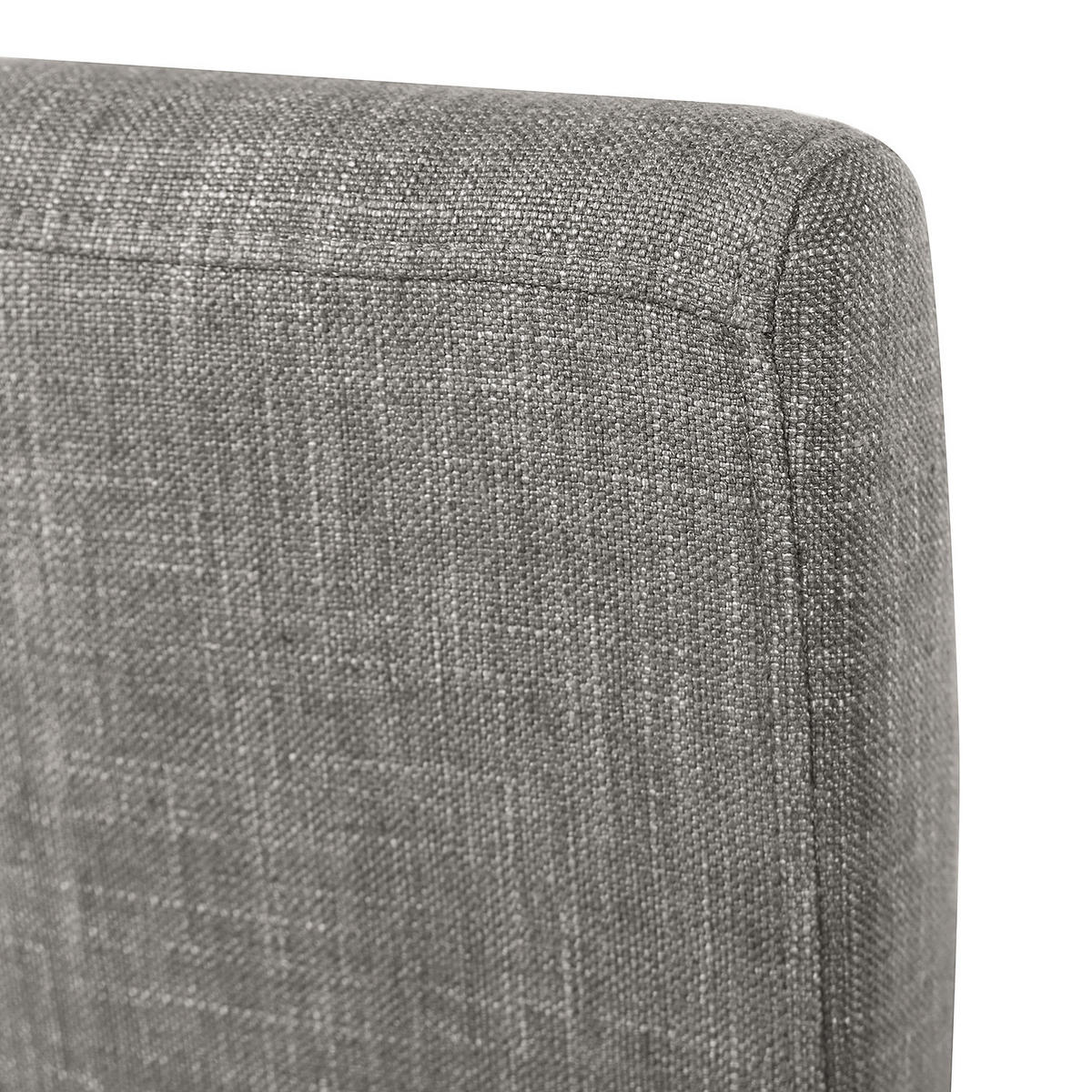 BARSTUHL - 2er-Set - Grau, Holz/Textil (43/109/54cm) - home24