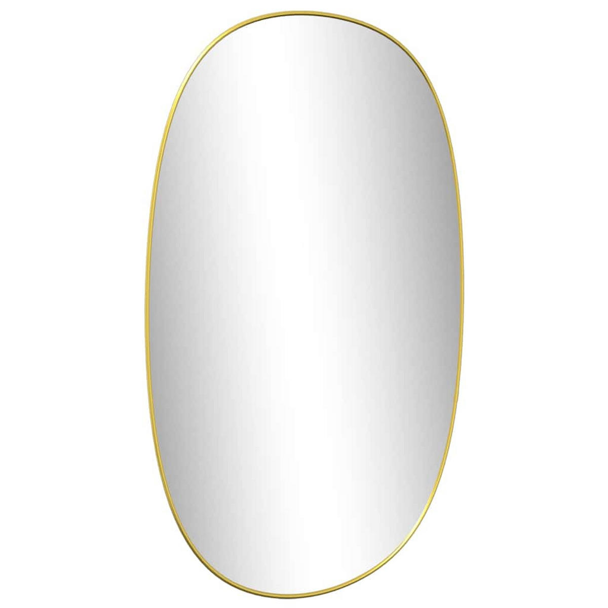 WANDSPIEGEL Golden 80x50 cm - Goldfarben, Glas (50/80/1cm) - furnicato