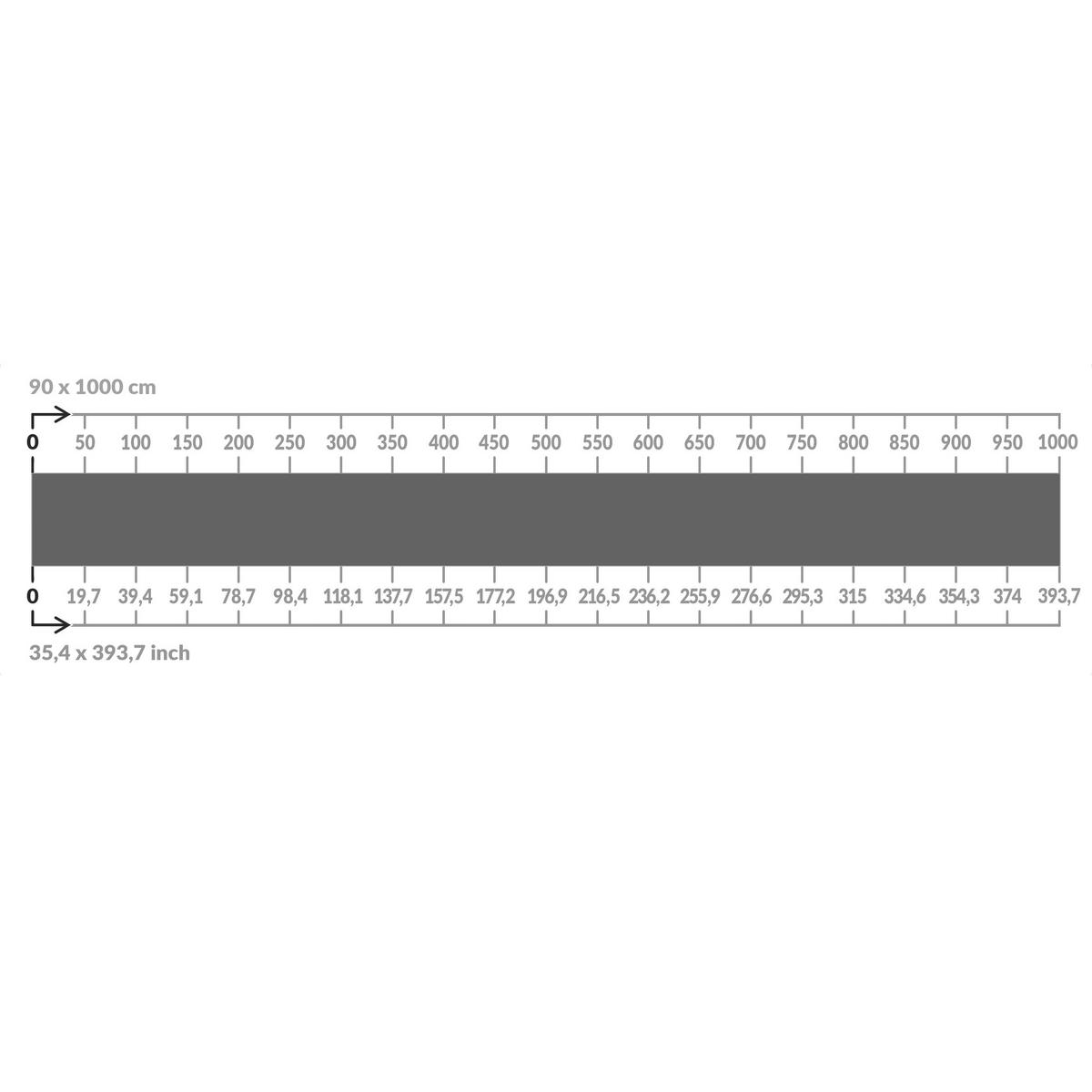 BALKON SICHTSCHUTZ Dunkelgrau 500/90 cm - Grau, Kunststoff (500/90cm) - Bilderwelten