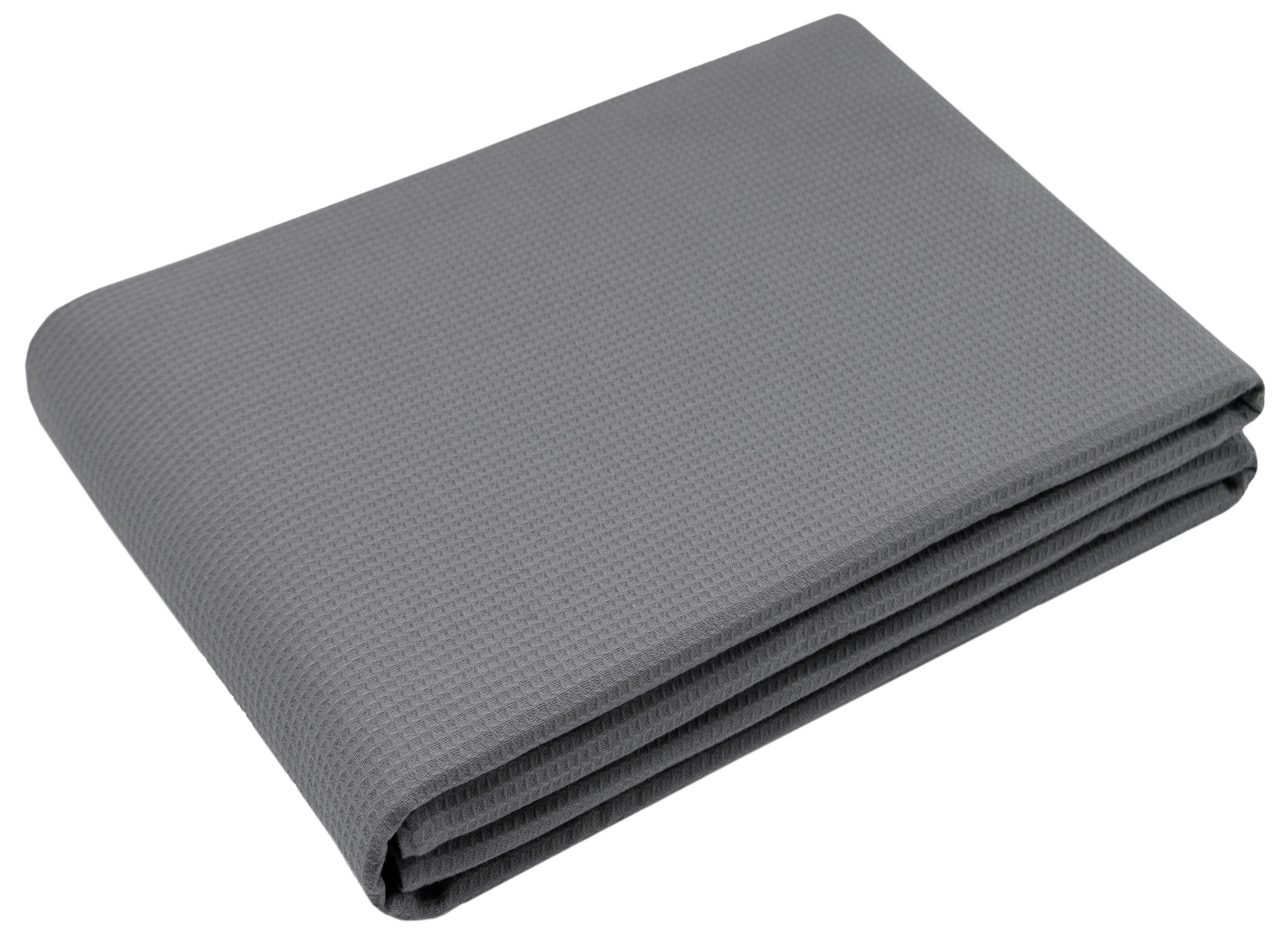 KUSCHELDECKE, 150x200 cm, 100% Baumwolle, Grau - Anthrazit, Textil (150/200cm) - Zollner