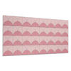 WANDPANEEL 10x 40x20 cm selbstklebend Velmorra - Rosa, Kunststoff (20/1.6/40cm) - Wallfluent