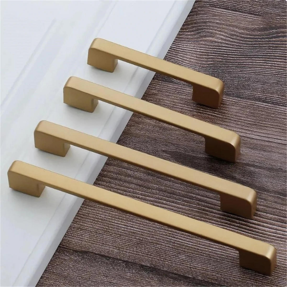 MÖBELGRIFF Gold 10er-Set 96 mm - Goldfarben, Metall (1.2/2.3/10.5cm)