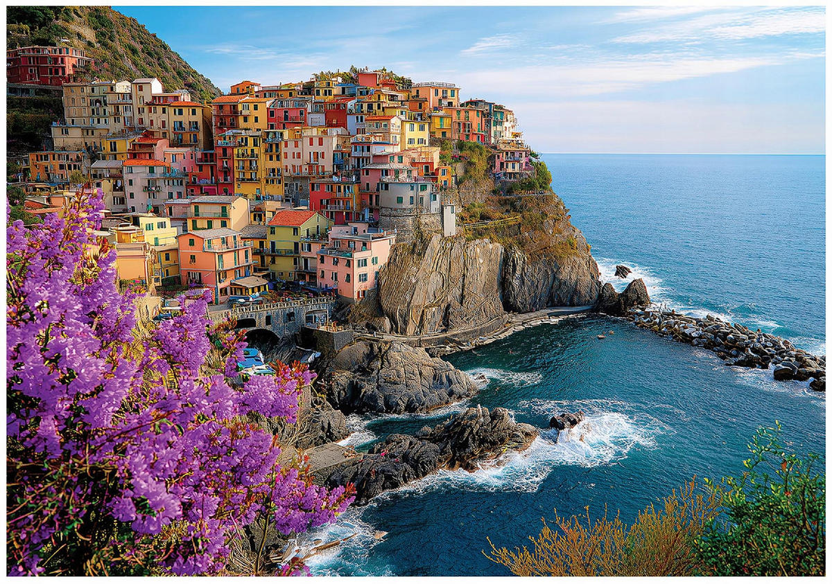 FOTOTAPETE Ozean Felsen Braun 250x175 cm - Multicolor, Papier (250/175cm) - Wallarena