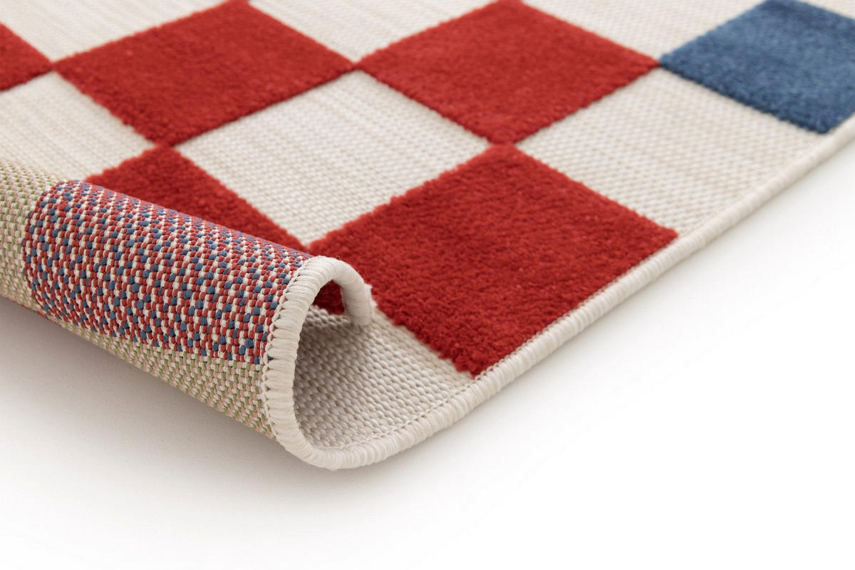 TEPPICH für Innen & Außen mit Relief-Effekt mehrfarbig - Multicolor, Textil (160/230cm) - AFK Living