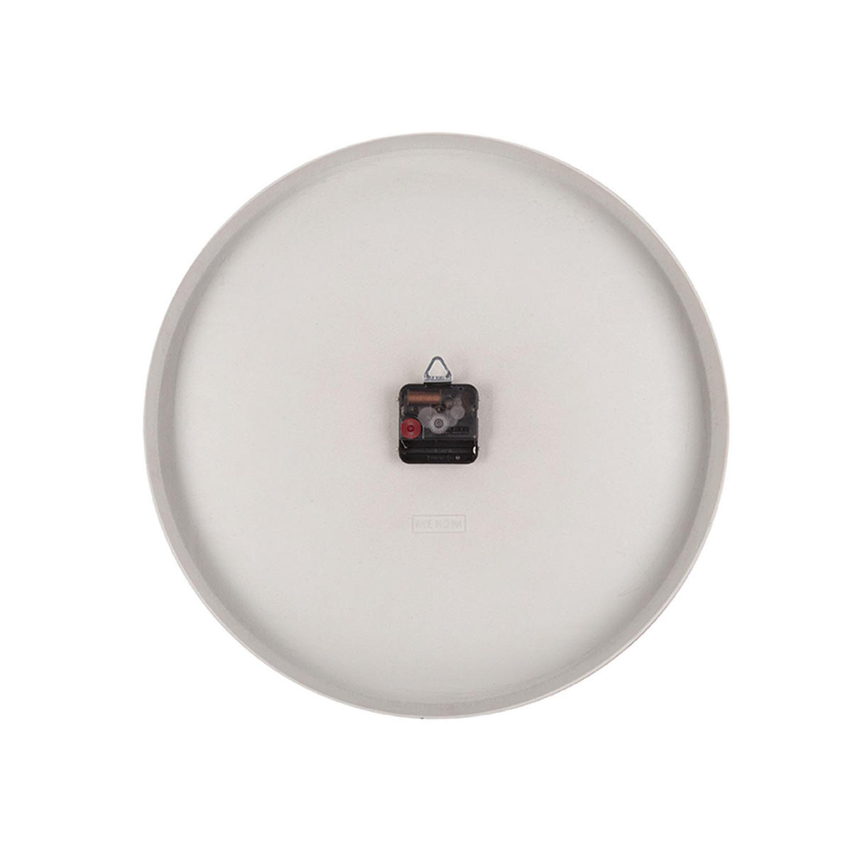 WANDUHR Edge Ø 42 cm - Weiß, Kunststoff (42/42/5cm) - Karlsson