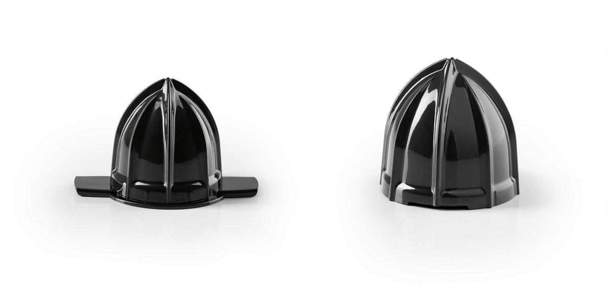 ZITRONENPRESSE Gourmetmaxx Schwarz ca. 40 Watt - Transparent, Metall (14/21/19cm) - Sonstige