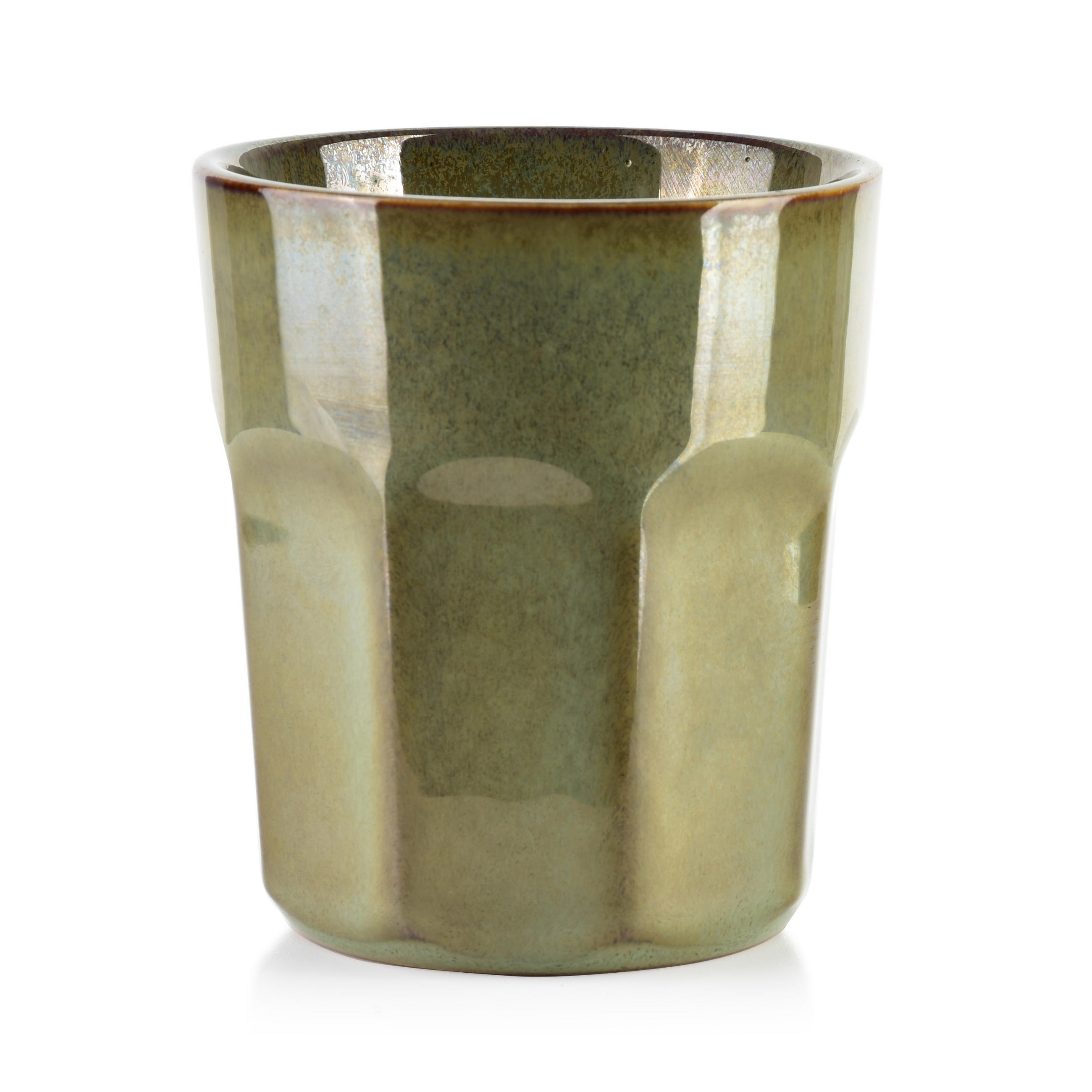 BECHER Basic Nature 300 ml - Olivgrün, Keramik (0.3L) - Mondex