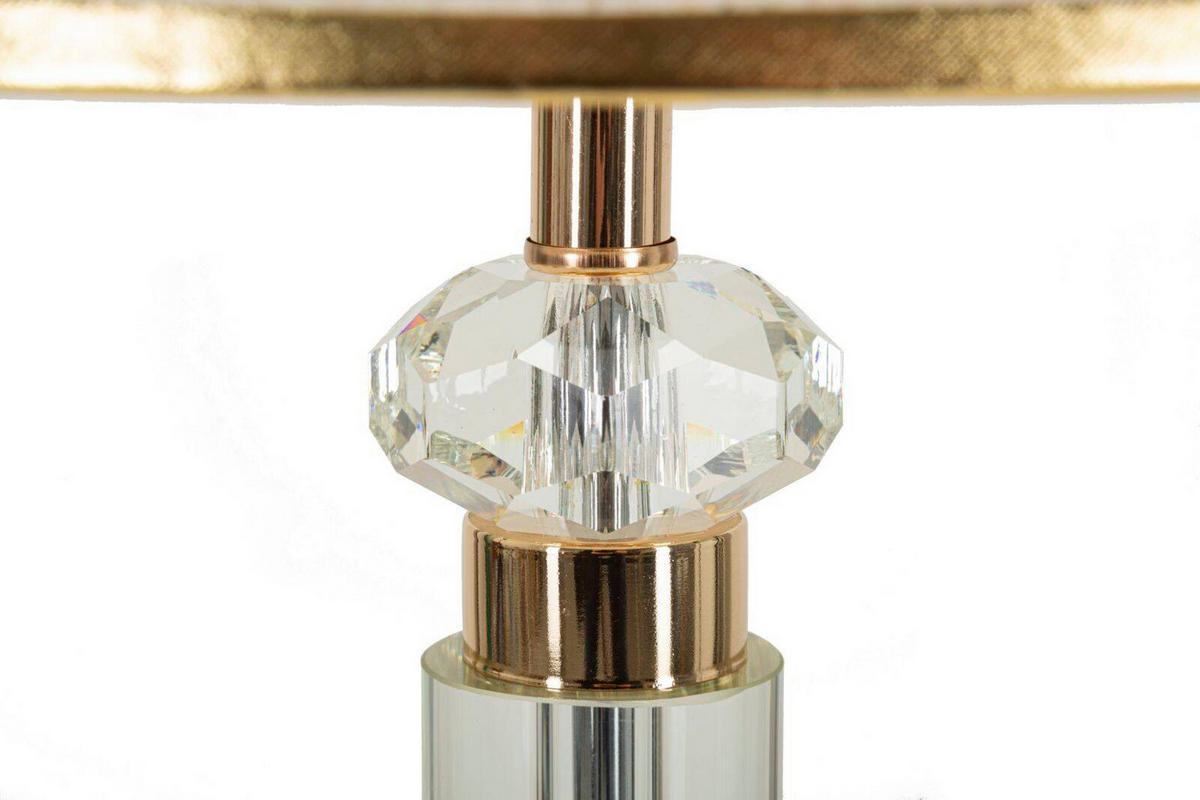 TISCHLEUCHTE Praga 52 cm - Beige, Metall (30/30/52.5cm) - Mauro Ferretti