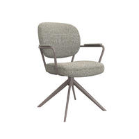 ESSZIMMERSTUHL Basel - Grau - 64/61/89 cm - - Grau, Textil (61/89/64cm) - LABEL51