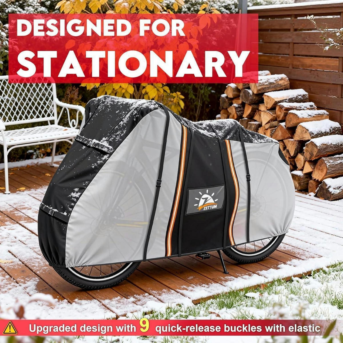 FAHRRADGARAGE für 3 Fahrräder 209 x 117 x 127 cm Schwarz Wasserdicht - Multicolor, Kunststoff (117/127/209cm)
