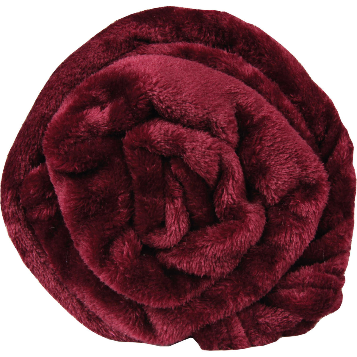 KUSCHELDECKE "Celina" Aubergine 60x80 cm - Aubergine, Textil (60/80cm)