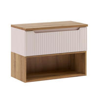 WASCHTISCHUNTERSCHRANK 80.4cm Riva Kaschmir - Beige, Holzwerkstoff (80.4/60/40cm) - Petits-meubles