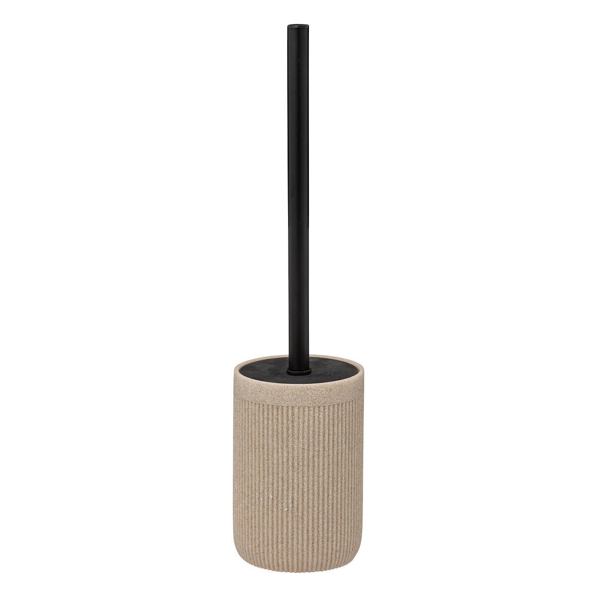 WC-BÜRSTE H Onyx 9,5/9,5/40,2 cm - Beige, Kunststoff (9.5/40.2/9.5cm) - 5five Simply Smart