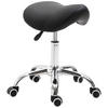 SATTELHOCKER, Arbeitshocker, Schwarz - Schwarz, Kunststoff (53/49/52cm) - HOMCOM