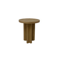 COUCHTISCH RONDE, Modern und Stabil Eiche - Eichefarben, Eichenholz/Holz (45/45/50cm) - Kaiser Möbel