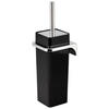 WC-GARNITUR SAVONA, schwarz, Kunststoff - Schwarz, Kunststoff (12/36.5/13cm) - bremermann
