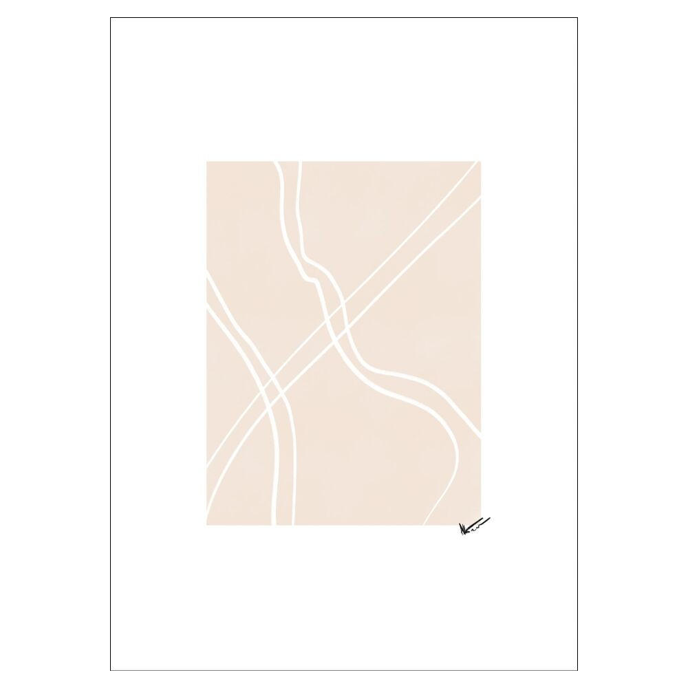 POSTER N. Atelier - Route - Naturfarben, Papier (30/40/0.1cm) - Poster&Frame