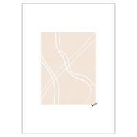POSTER N. Atelier - Route - Naturfarben, Papier (30/40/0.1cm) - Poster&Frame