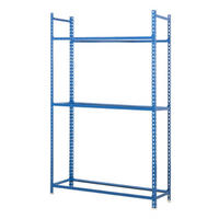 REIFENREGAL Metal Shark NO.1 HxBxT 200 x 100 x 40 cm 3 Ebenen 12 Reifen Blau - Blau, Metall (100/200/40cm) - PROREGAL