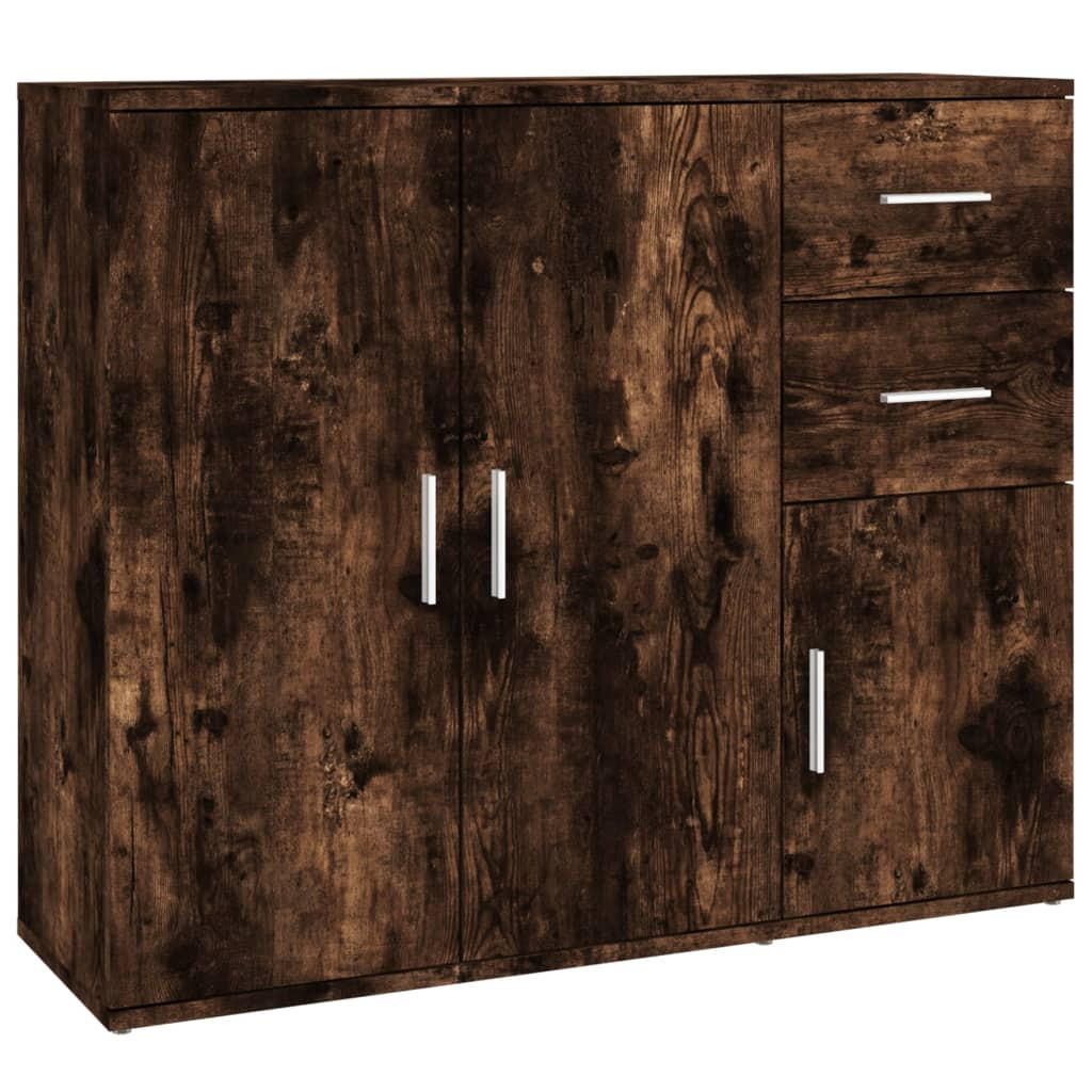 vidaXL Sideboard Dunkelbraun 91x75x29.5 cm