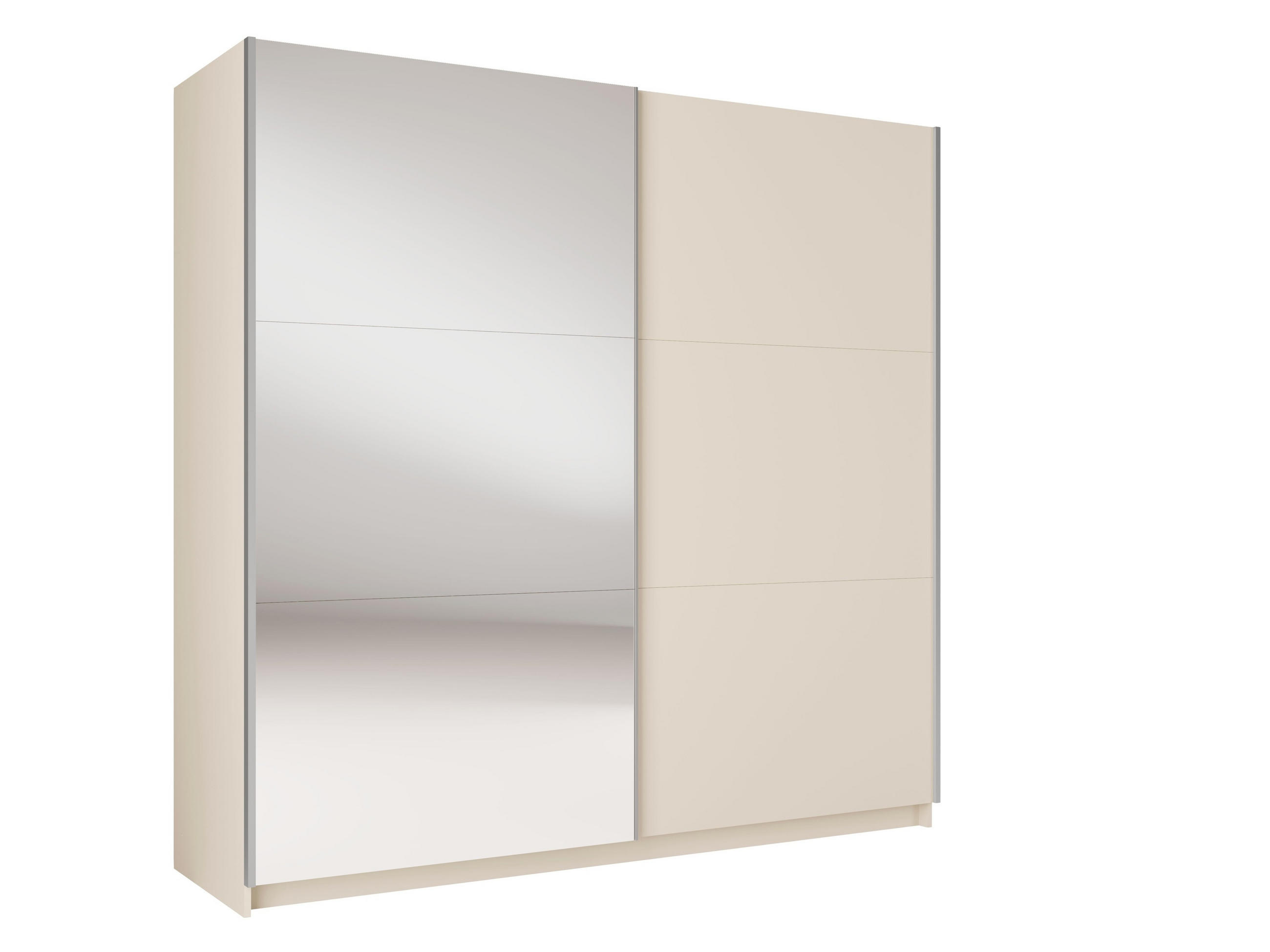 KLEIDERSCHRANK Wüstensand 201/207/60 - Beige, Holzwerkstoff (201/207/60cm) - RAUMHIRSCH FURNITURE